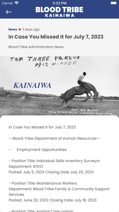 Blood Tribe/Kainaiwa Screenshot