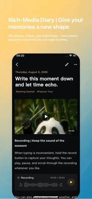 EchoOde - Personal Journal screenshot 4
