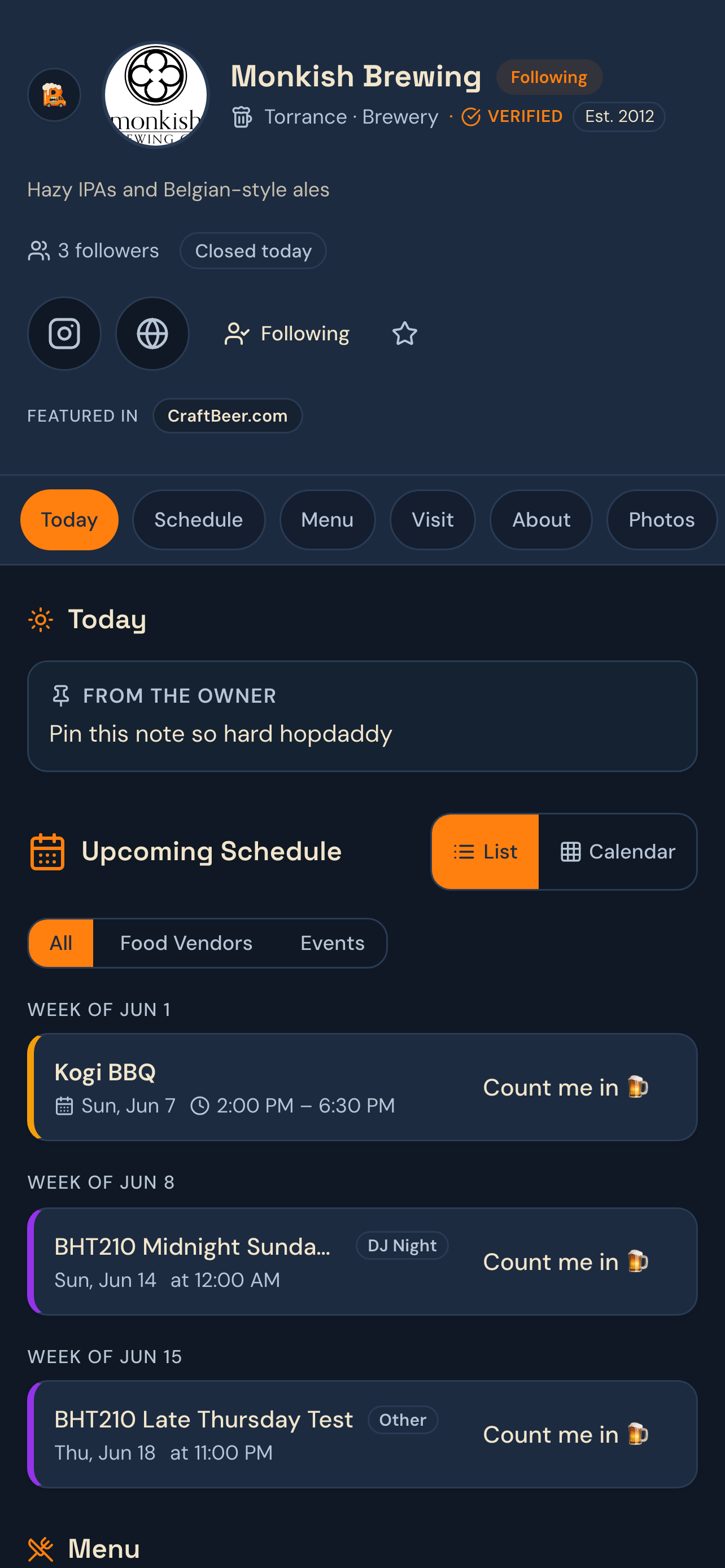 Brewhood screenshot 3