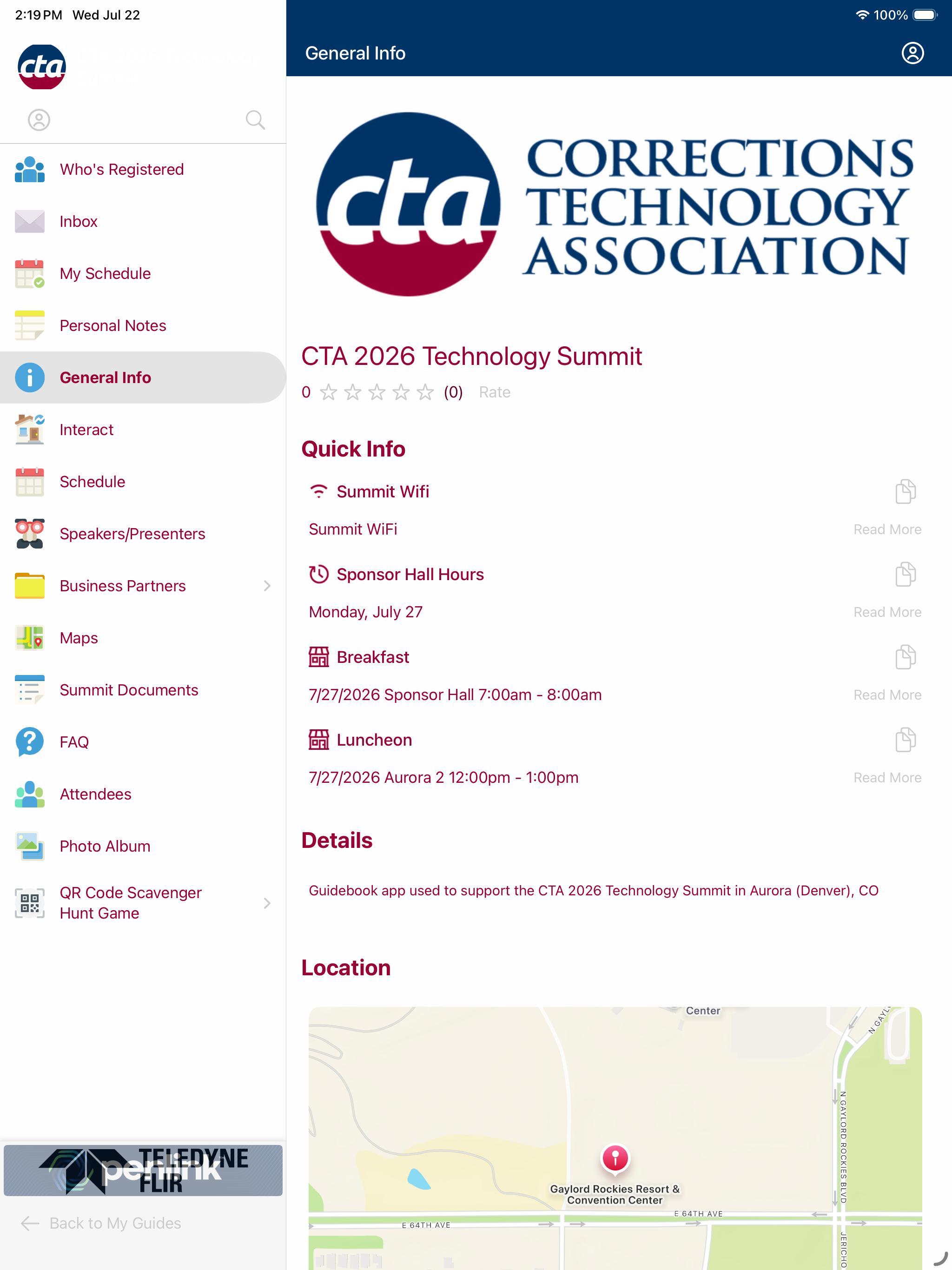 CTA Guidebook screenshot 4