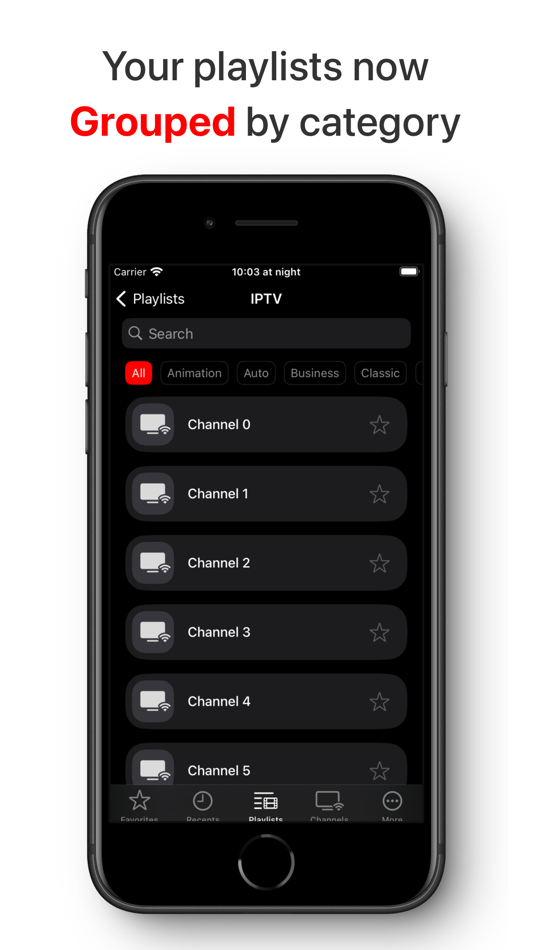 #3. IPTV Player App (iOS) Podle: Phanith Ny