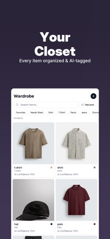 Wardrowbe - AI智能穿搭助手 screenshot