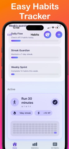HabitCoach Daily Tracker Screenshot 1 of 5