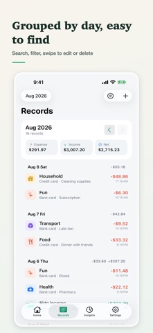 Expense Tracker: Budget Book Screenshot 2 of 6