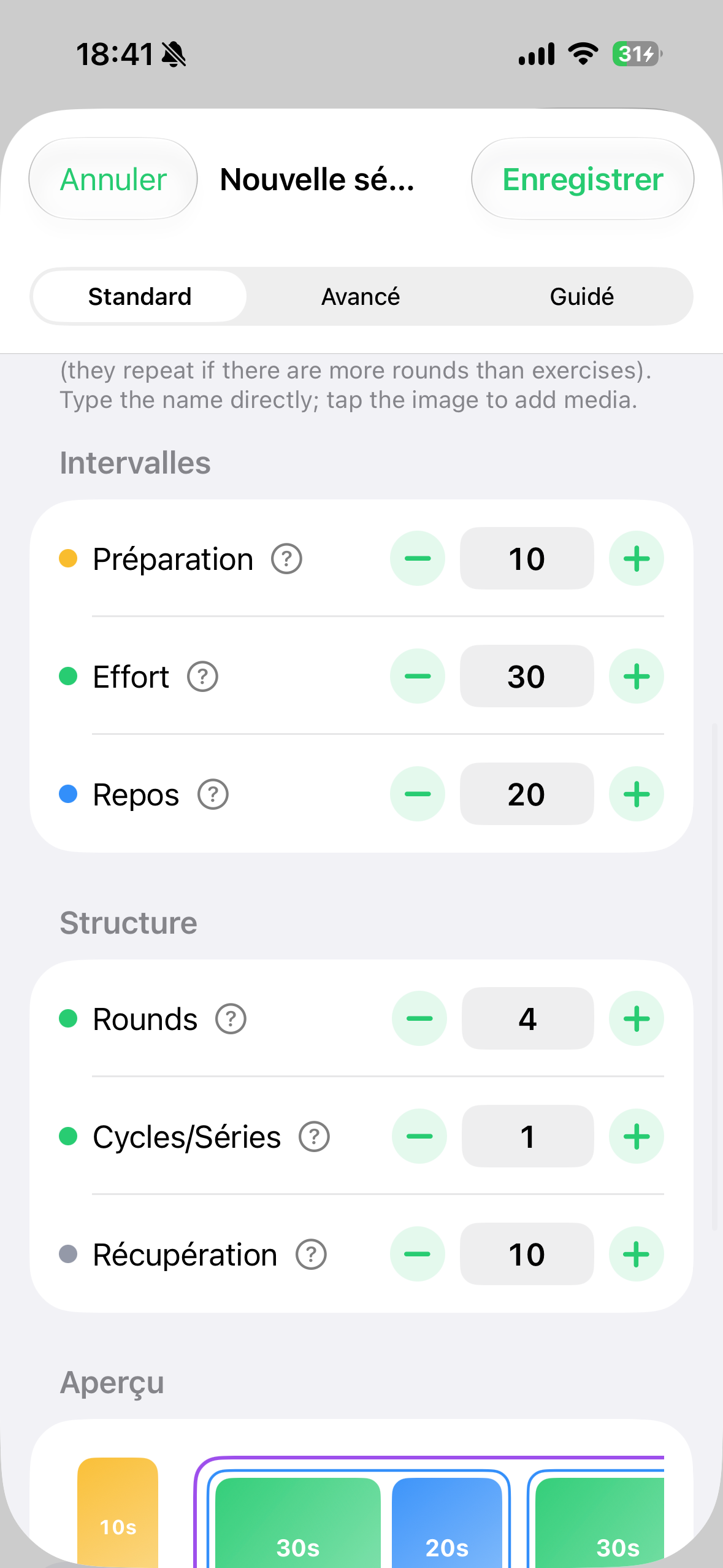 Tabata Sport Timer screenshot 6