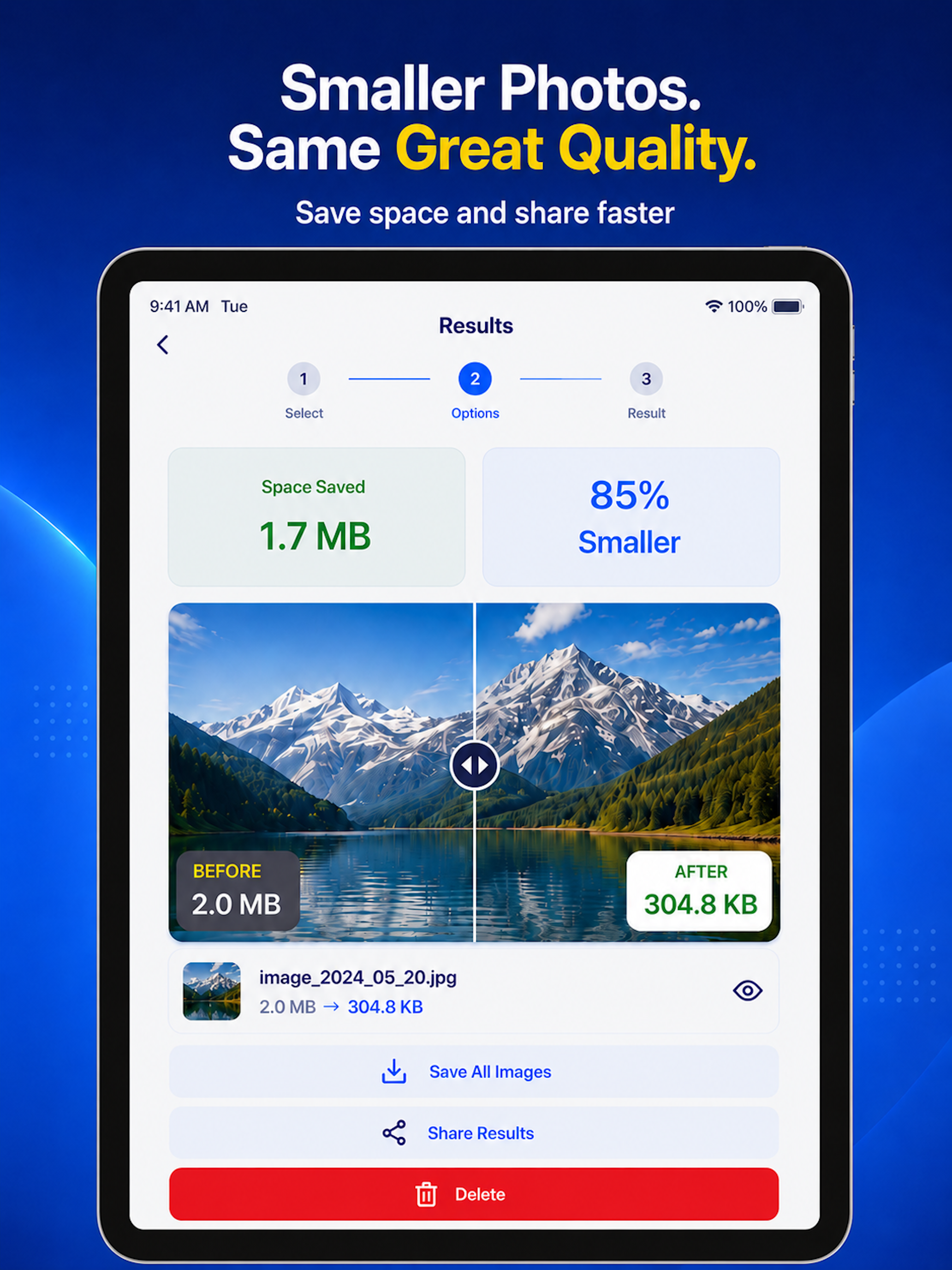 Photo Compressor – Resize screenshot 7