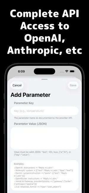 Cumbersome: AI LLM API Client screenshot 3