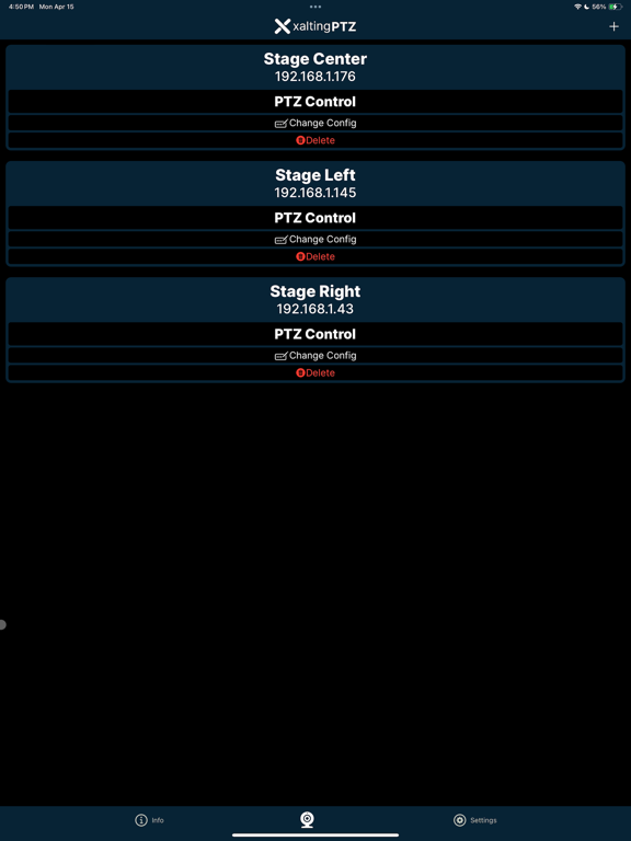 Screenshot #5 pour PTZ Camera Controller + Viewer