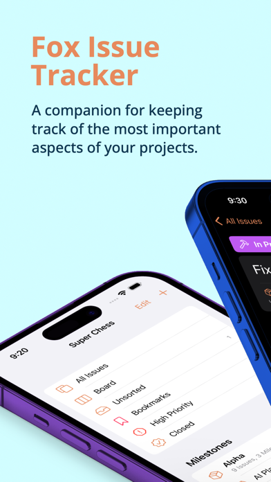 Screenshot #1 pour Fox Issue Tracker