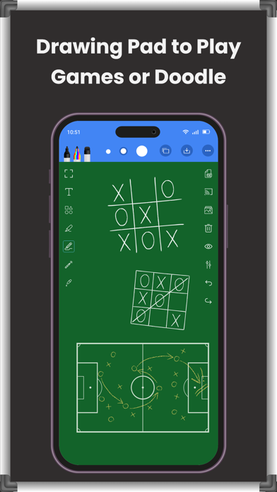 Drawing and Writing Whiteboard Screenshot