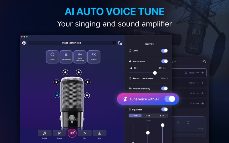 Pro Microphone: Audio Recorder Screenshot