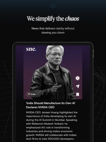 SNE: Latest India & World News iPad screenshot