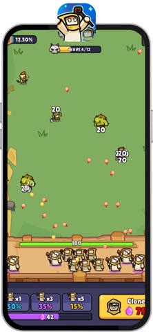 One Mage Army: Clone & Merge screenshot 7