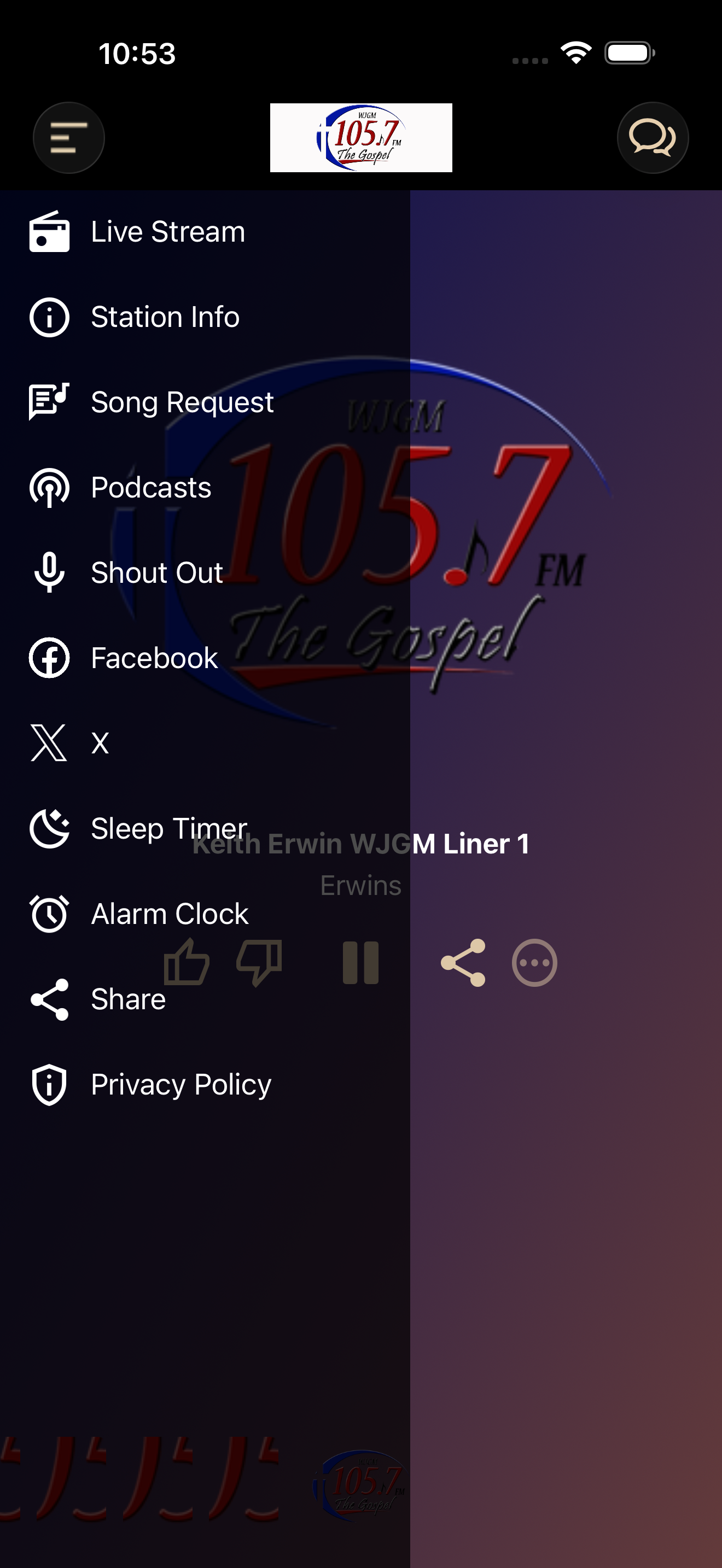 WJGM screenshot 3