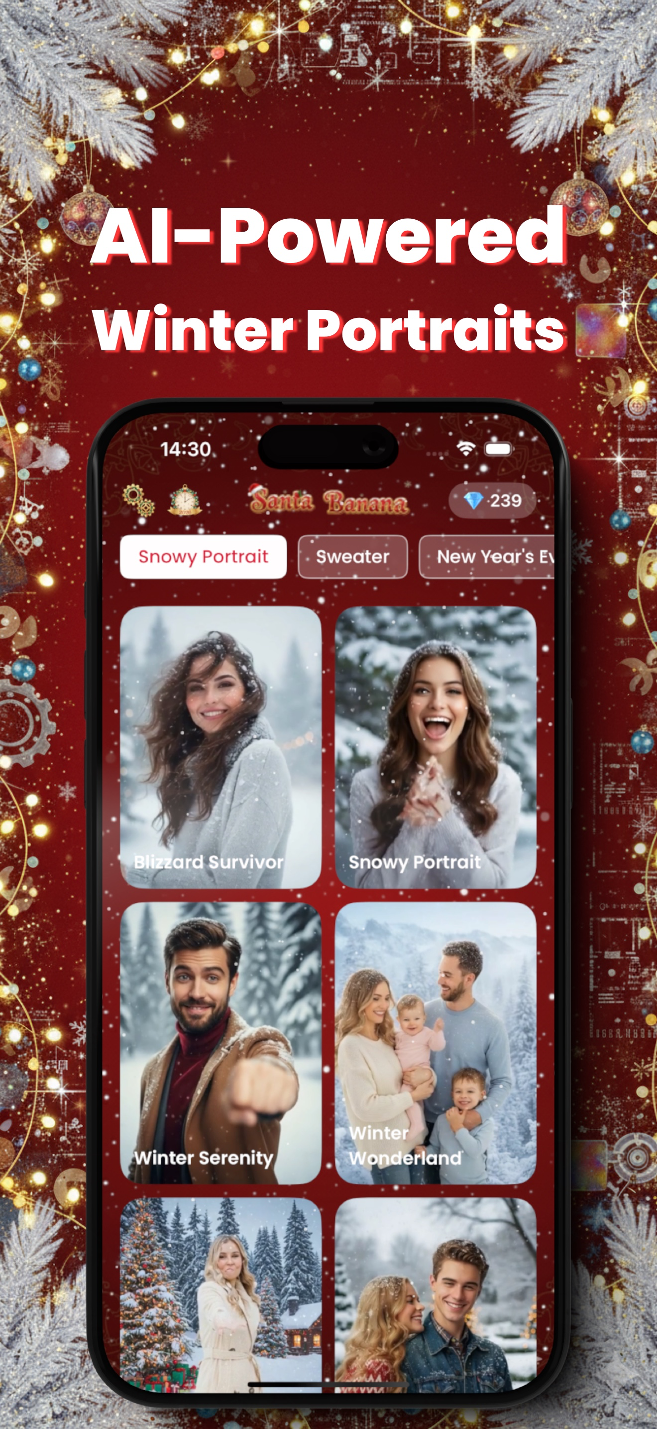 FestivAI - XMAS Photo Editor