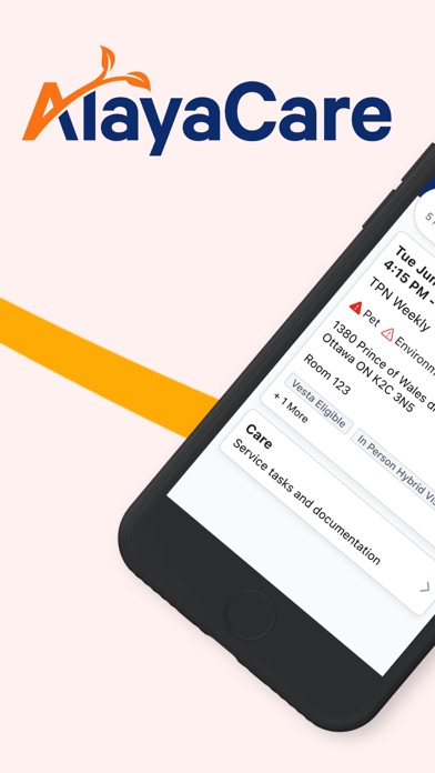 AlayaCare screenshot