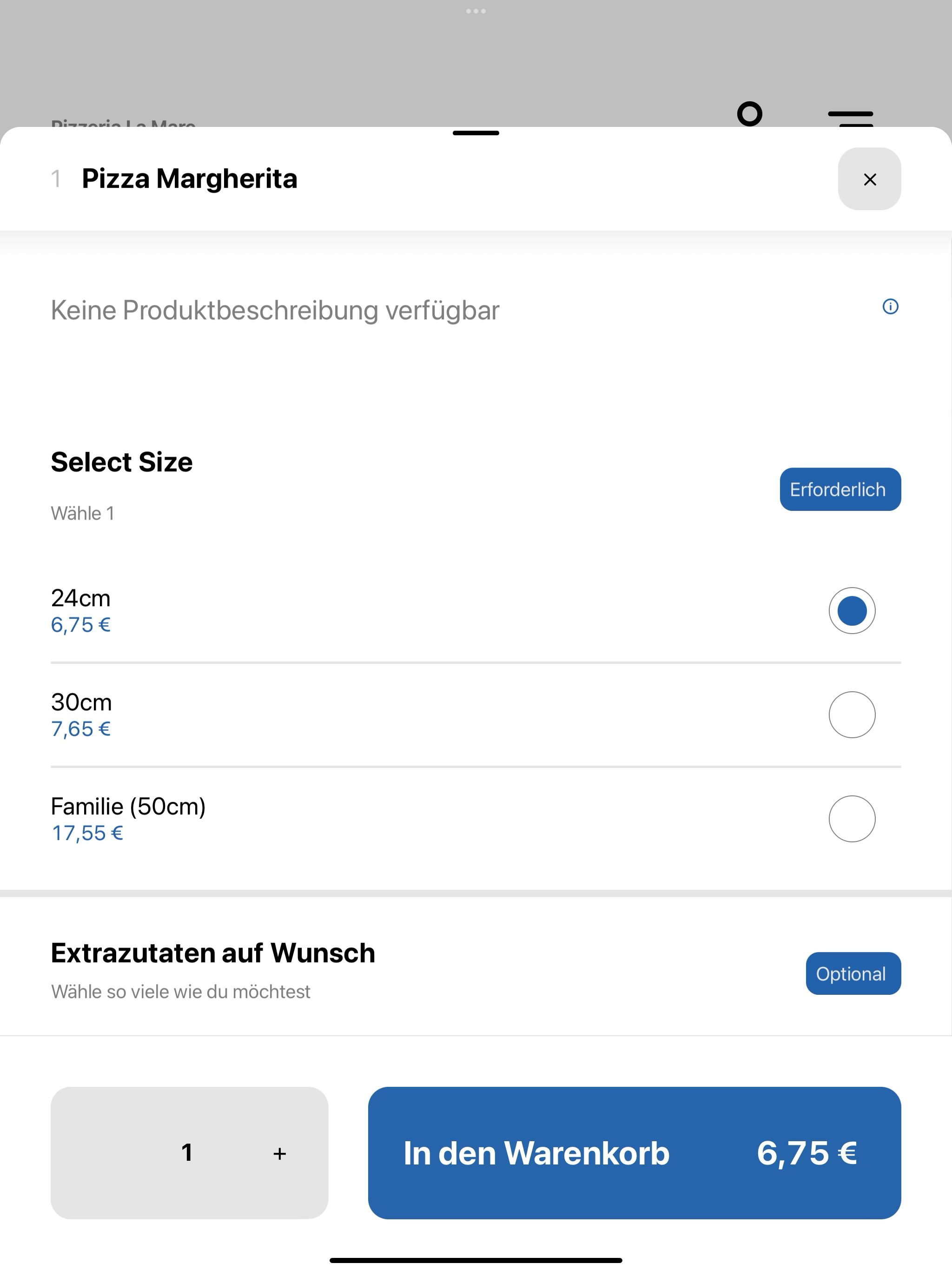 Pizzeria La Mare