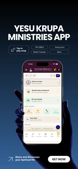 Yesu Krupa Ministries screenshot 2