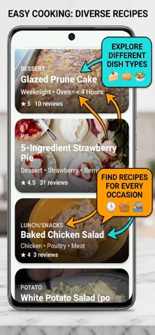 HeartFood - Healthy Recipes iPhone screenshot