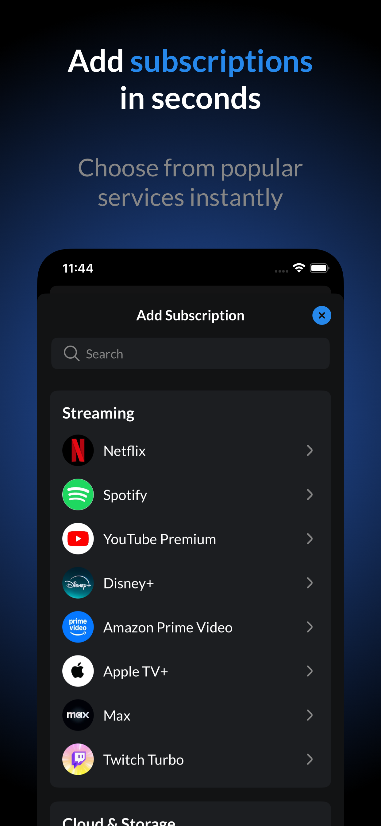 Subscall: Subscription Tracker