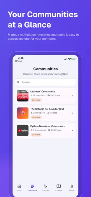 EzyCourse screenshot 2