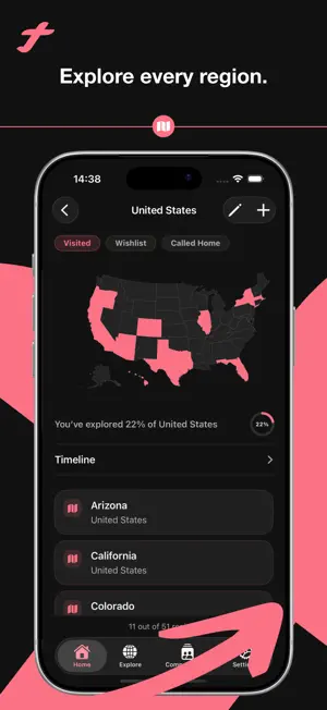 There: Your Travel Map screenshot 2