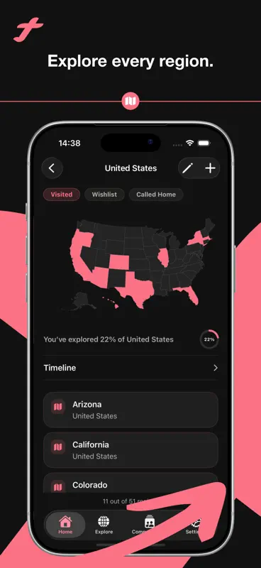 There: Your Travel Map screenshot 2 of 8