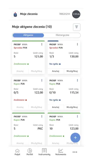 PKO supermakler screenshot 4