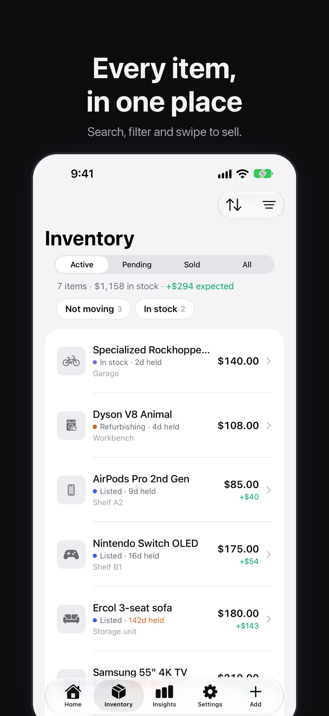 Screenshot 2 of Fliploop: Manage your flips