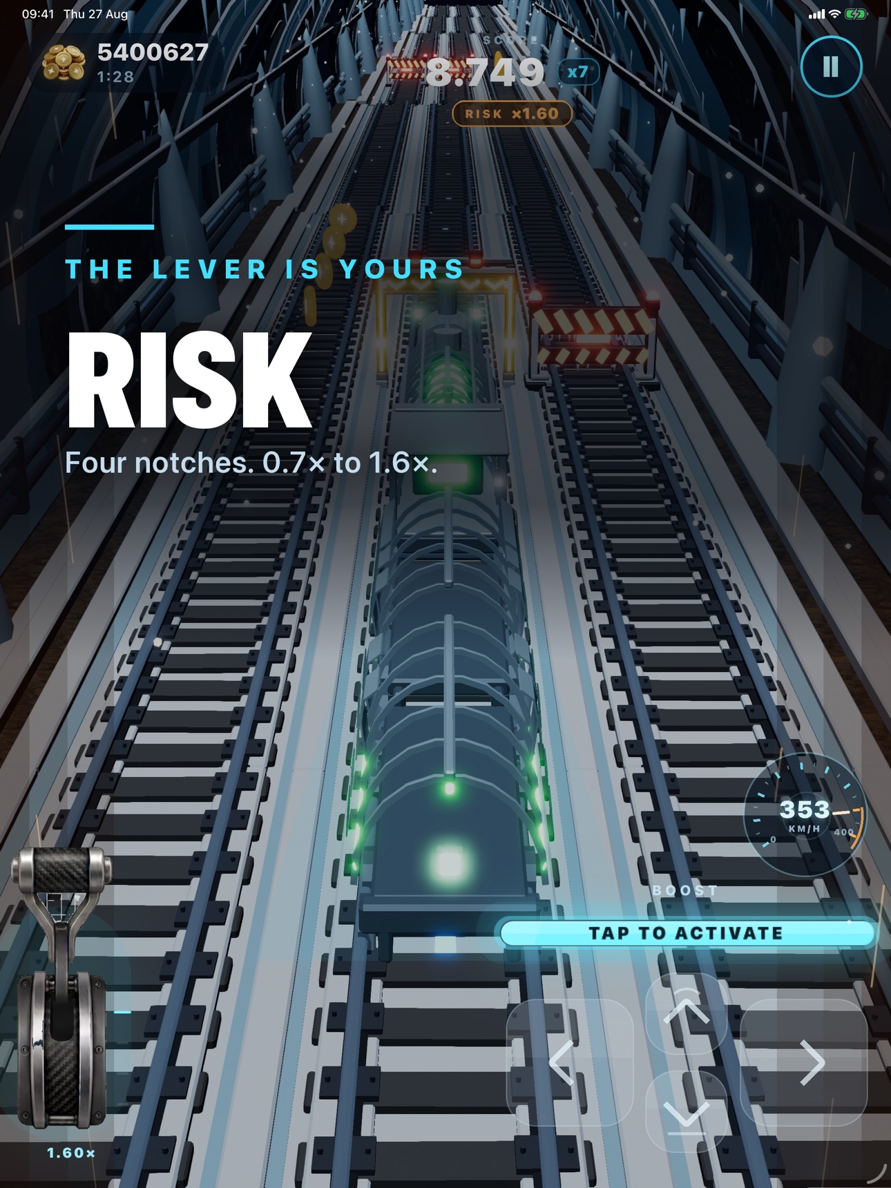 Screenshot 11 of Ghost Rails: Tunnel Train Run