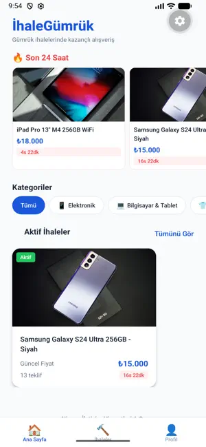 İhaleGümrük screenshot 2