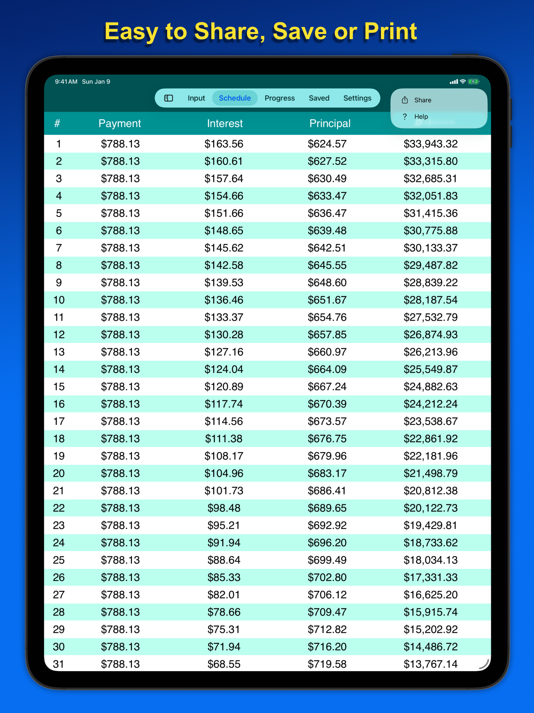 Loan Calculator - Loan2Me screenshot 18