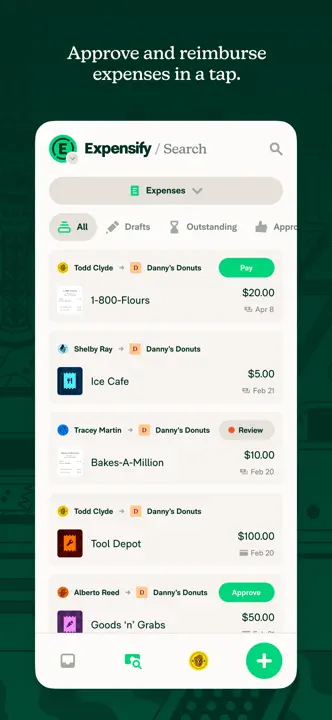 Expensify : capture d’écran 3 sur 9