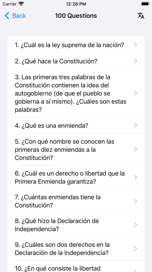 #6. US Civics Test Practice (iOS) 由: 俊柯 杨