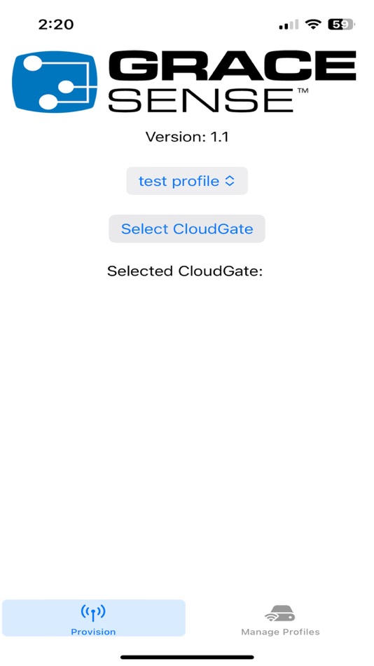 #1. GraceSense Provisioning (iOS) 来自: Grace Technologies, Inc. (US)