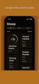 Steep: Tea Log & Timer screenshot