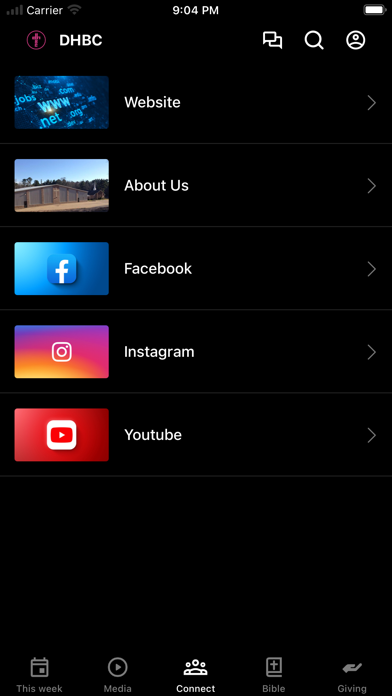 App screenshot
