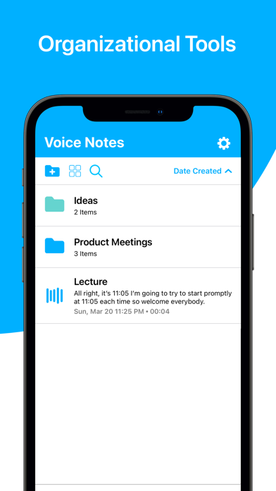 Voice Notes‎ Screenshot