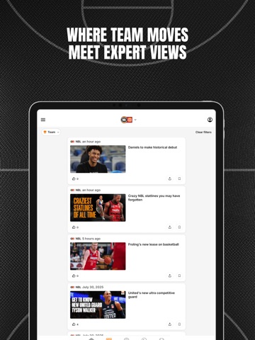 NBL iPad screenshot 4