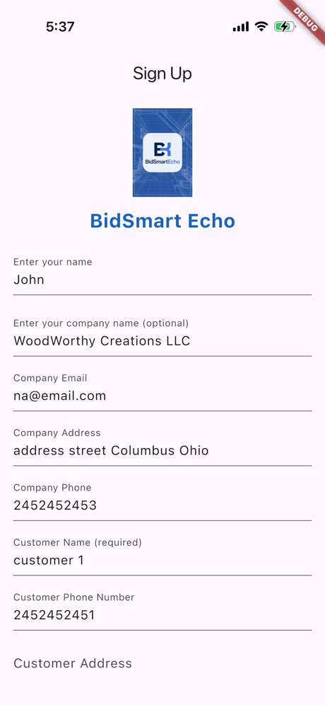 BidSmart Echo screenshot 5