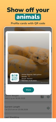 ReptiManage – Reptile Tracker Screenshot 9 of 10