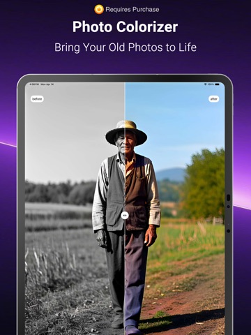 AI - Photo Editor iPad screenshot