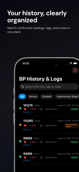 Beatio: BP Tracker screenshot 2