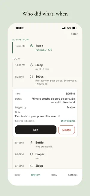 moppet · Last. Now. Next. screenshot 3