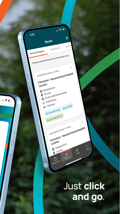 Aya Healthcare Job Search Screenshot