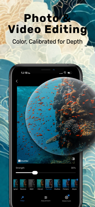 DiveFilter: Dive Photo Editor Screenshot 4 of 6