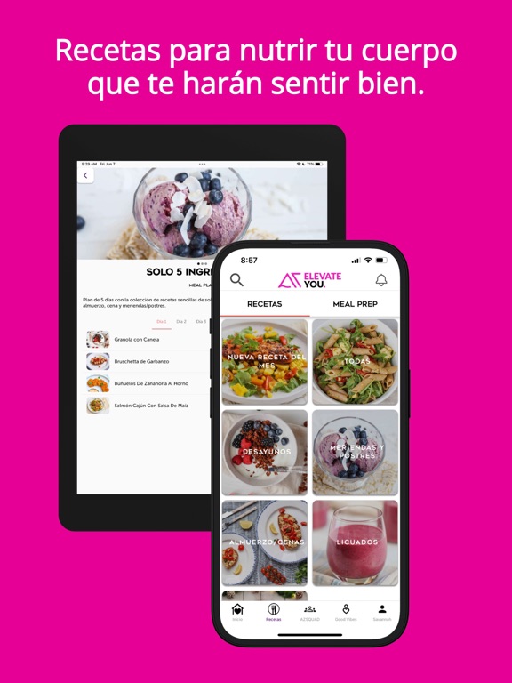 Elevate You by AZ iPad screenshot 3 - Health & Fitness app