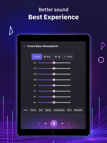 Music Player Offline iPad screenshot