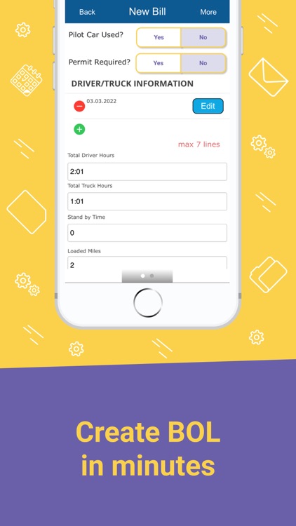 Bill of Lading Manager app