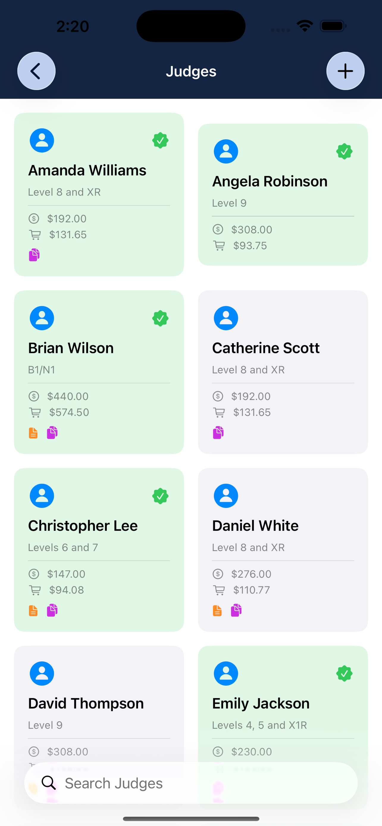 NAWGJ Expense Tracking screenshot 3
